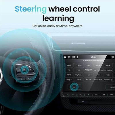 Εφεδρική κάμερα VW Android Ραδιοφώνημα αυτοκινήτου για το VW Golf 6 Touran 8 ιντσών Εικονική οθόνη ακουστικής οθόνης αυτοκινήτου