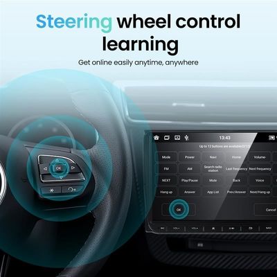 Volkswagen Golf Polo Tiguan Passat Skoda Octavia Carplay Auto με GPS και ανάλυση 1024 * 600